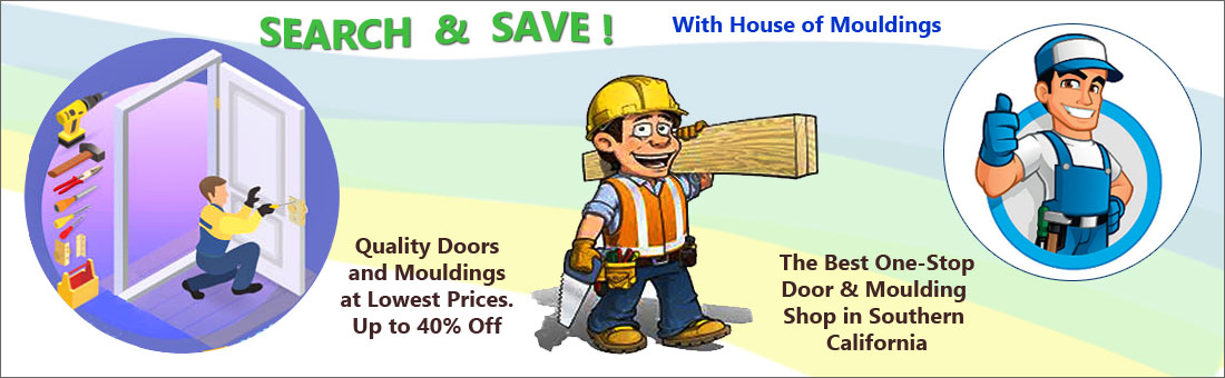 Quality door and moulding for home improvement - at House of Moulding